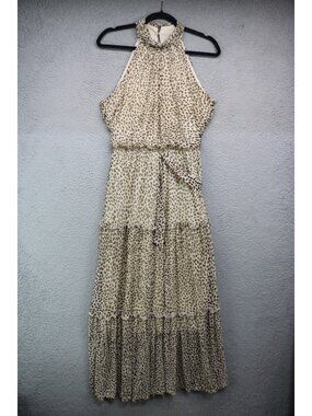 Kate & Lily Sleeveless Mesh Tiered Maxi Dress-Size 10-Boho-Hippie